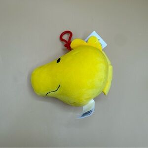 Peanuts Woodstock Bird Plush Bag Clip Stuffed Animal Figure NWT
